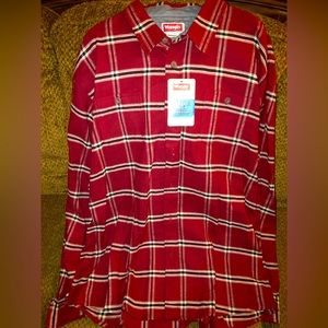 Brand new with tags red flannel shirt